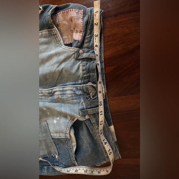 Free People Love Story Distressed Flare Jeans - Picture 10 of 16